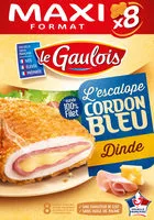Mängden socker i L'escalope cordon bleu de dinde x 8