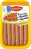 Mängden socker i saucisses de volaille aux herbes