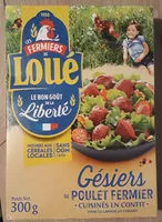 Mängden socker i Gésiers de Poulet Fermier cuisinés en confit