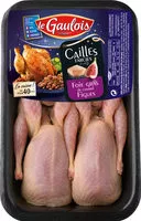 Mängden socker i cailles farcies au foie gras