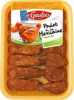 Mängden socker i ailes de poulet découpées à la mexicaine