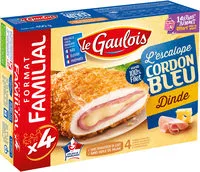 Mängden socker i L'escalope cordon bleu de dinde (x4)
