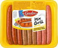 Mängden socker i Mix grill