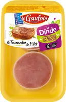 Mängden socker i filets de dinde en tournedos x2 s/at