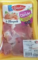 Mängden socker i Blanquette de dinde