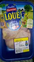 Mängden socker i Cuisses de poulet blanc Loue x2