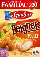 Mängden socker i Beignets de poulet x20
