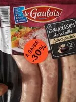 Mängden socker i saucisses de volaille savoyardes