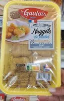 Mängden socker i Nuggets de poulet
