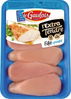 Mängden socker i filets de poulet extra -tendres x6