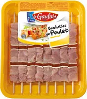 Mängden socker i brochettes de poulet tomate et volaille decor