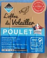 Mängden socker i Leader filet poulet