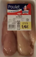 Mängden socker i Filet De Poulet Blanc Barquette