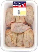 Mängden socker i Haut de cuisses de poulet
