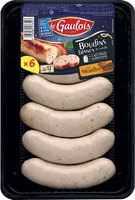 Mängden socker i Boudins Blancs aux Morilles x6