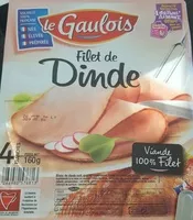 Mängden socker i Filet de Dinde (4 tranches)