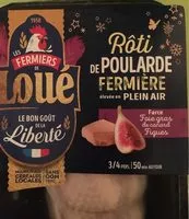 Mängden socker i Rôti de poularde Loué Farci figues/foie gras