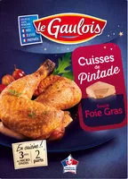 Mängden socker i cuisses de pintade sauce foie gras