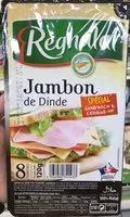 Mängden socker i Jambon de dinde Réghalal