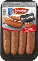 Mängden socker i saucisses de poulet au chorizo