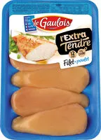 Mängden socker i filets de poulet jaune extra -tendres x6 s/at