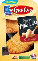 Mängden socker i panés façon milanaise parmesan x2