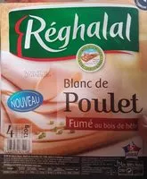 Mängden socker i Blanc de poulet fumé au bois de hêtre