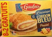 Mängden socker i 8+2 escalope cordon bleu de poulet