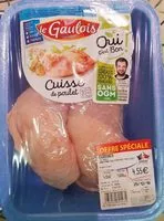 Mängden socker i Cuisse de poulet