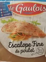 Mängden socker i Escalope fine de poulet