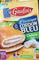Mängden socker i Escalope cordon bleu de dinde chevre doux