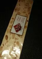 Mängden socker i Nougat de Montélimar tendre