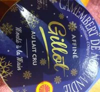 Mängden socker i Camembert de Normandie affiné