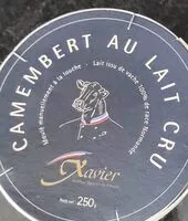 Mängden socker i Camembert au lait cru