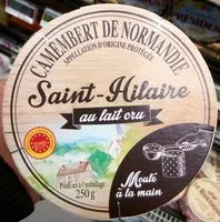 Mängden socker i Camembert AOP