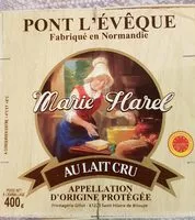 Mängden socker i Pont l'évêque au lait cru