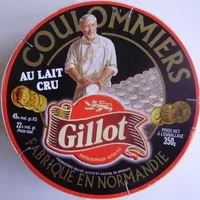 Mängden socker i Coulommiers au lait cru (22 % MG)