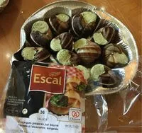 Mängden socker i Escargots préparés pur beurre