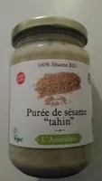 Mängden socker i Purée de sésame tahin