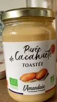 Mängden socker i Puree de cacahuete toastée