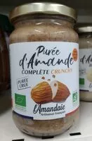Mängden socker i Purée d'amande complète crunchy