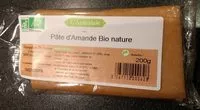 Mängden socker i Pâte d'Amande Bio Nature