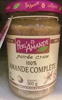 Mängden socker i Purée crue d'amandes complètes 300G