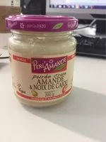 Mängden socker i Purée crue Amande & Noix de cajou