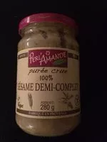 Mängden socker i Purée Crue Sesame Demi Complet