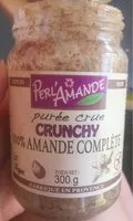 Mängden socker i Crunchy amande complète