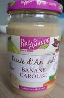 Mängden socker i Purée d'amande banane caroube