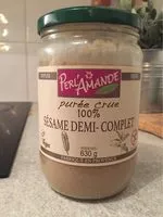 Mängden socker i Purée de sésame demi-complet