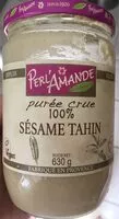 Mängden socker i Purée crue 100% sésame Tahin