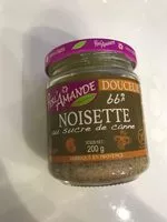 Mängden socker i Pâte a tartiner noisette